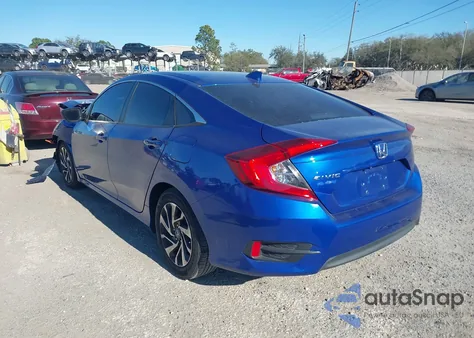 2017 Honda Civic Ex z USA, uszkodzony, nr VIN 19XFC2F74HE008039